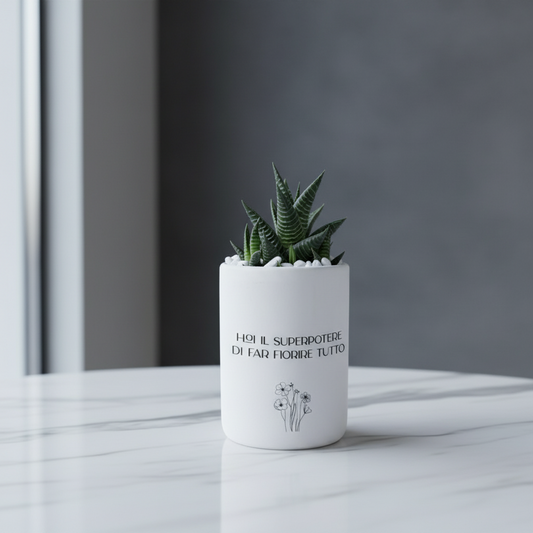 Hai il superpotere di far fiorire tutto