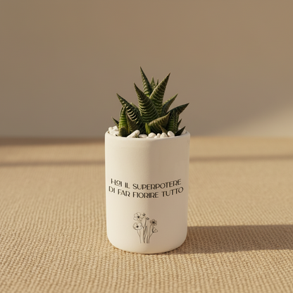 Hai il superpotere di far fiorire tutto