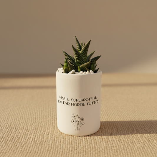 Hai il superpotere di far fiorire tutto